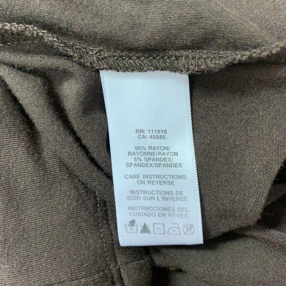 Michael Kors Women's Top Petite Small Brown Sleeveless Sequins - Picture 7 of 8